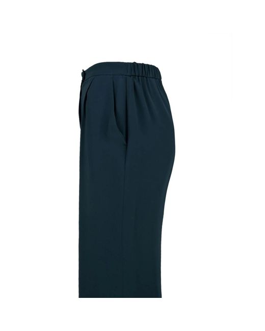 Beatrice B. Blue Wide Trousers