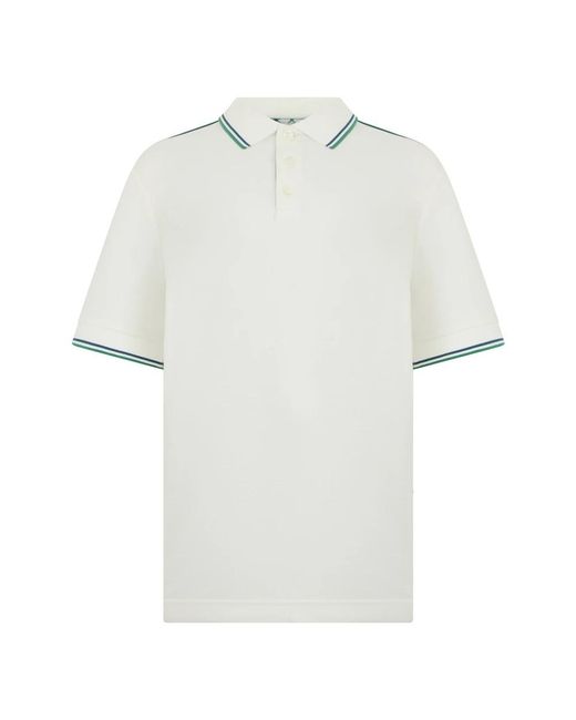 Burberry White Polo Shirts for men