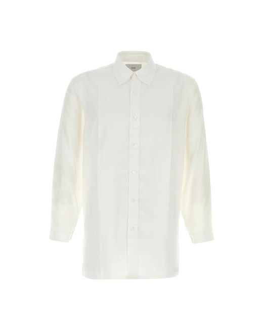 Setchu Overhemden ,Wit ,Polyester Origami Shirt in het White voor heren