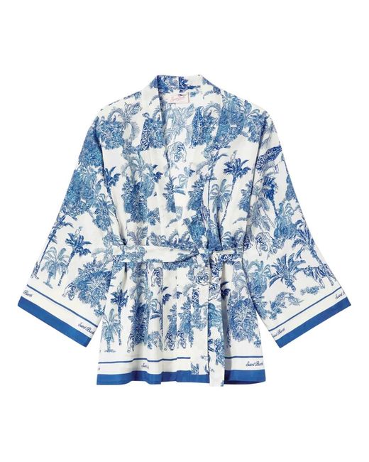 Mc2 Saint Barth Blue Kimonos