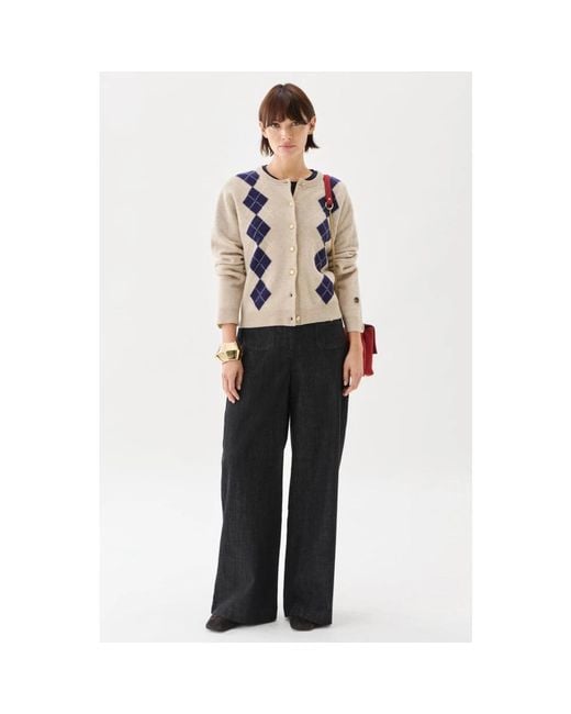 Cardigans BUSNEL en coloris Pink