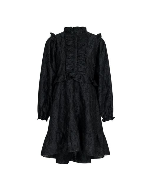 Neo Noir Black Short Dresses