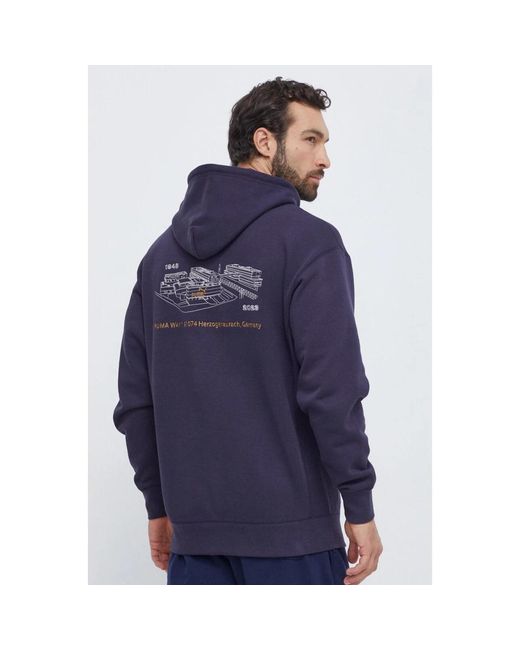 PUMA Long Sleeve Training Tops in het Blue voor heren