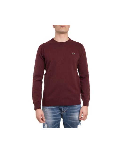 Lacoste Red Sweatshirts for men