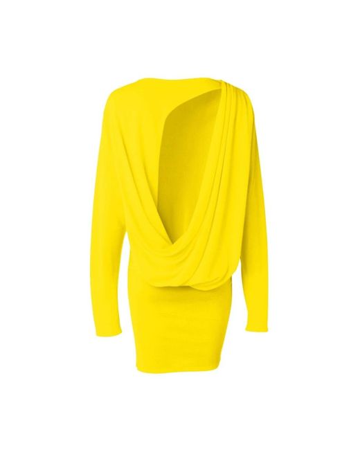 Jacquemus Yellow Short Dresses