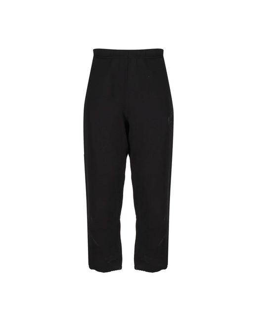 Moncler Black Cropped Trousers for men