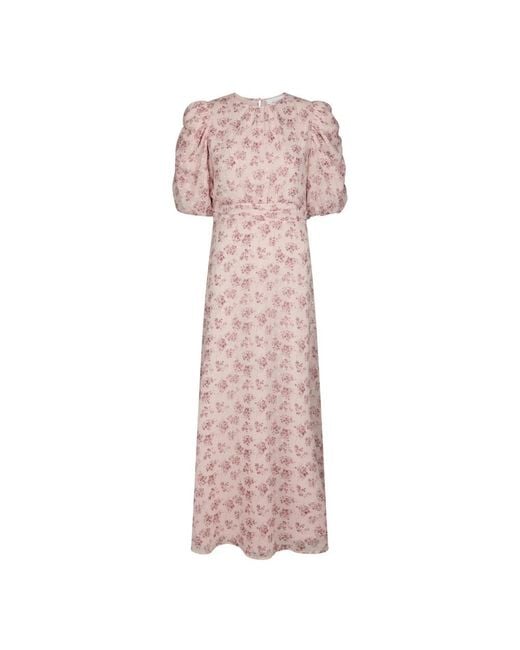 Neo Noir Pink Maxi Dresses