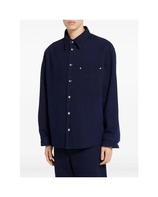 Gucci Blue Casual Shirts for men