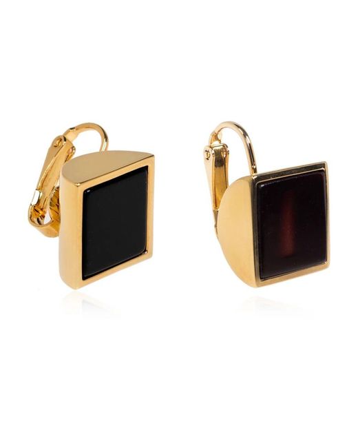 DSquared² Yellow Clip-ons mit dekorativem finish