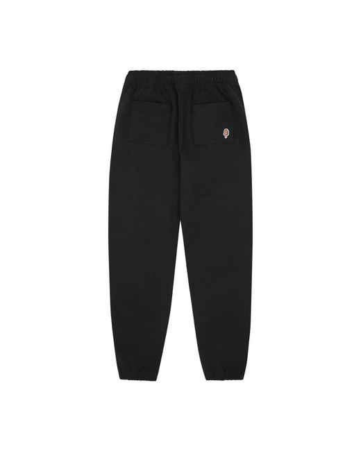 ICECREAM Broeken ,Zwart ,Katoen Running Dog Trainingsbroeken Met Logo Patch in het Black voor heren