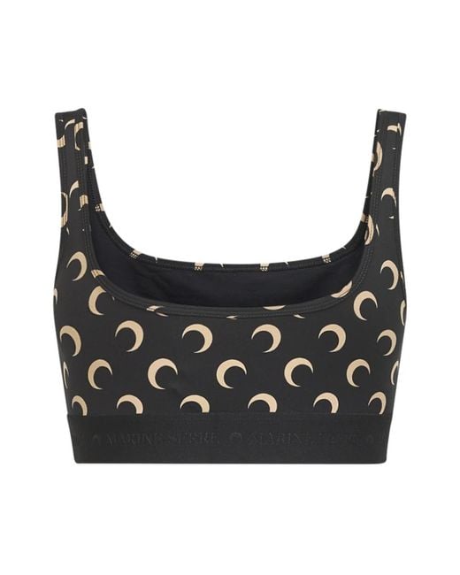 Sleeveless Tops MARINE SERRE en coloris Black