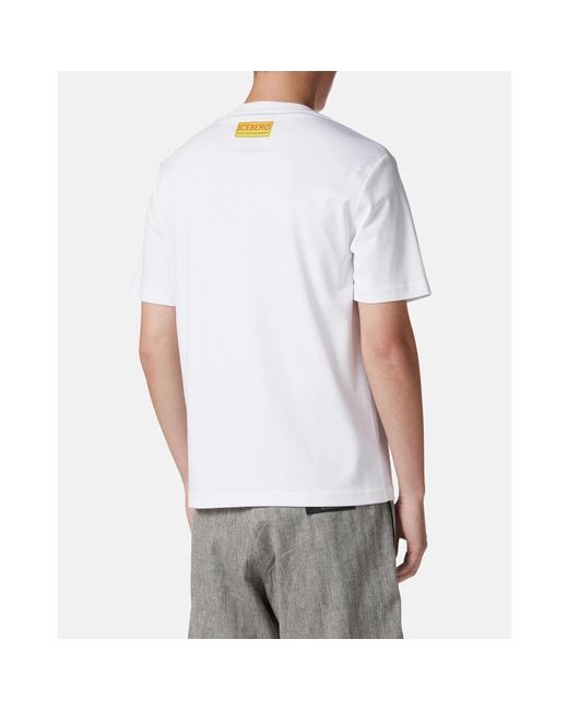 T-Shirts Iceberg pour homme en coloris White