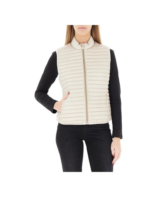 Save The Duck White Vests