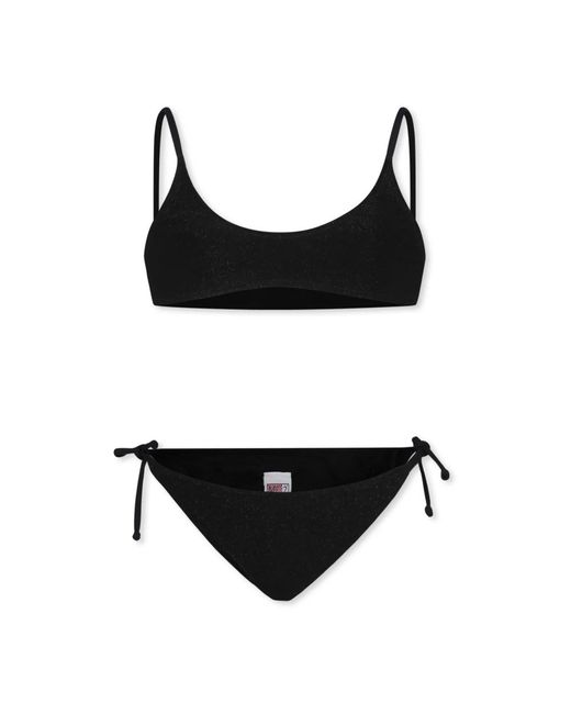 Mc2 Saint Barth Zwarte Bikini Met Verstelbare Bandjes in het Black