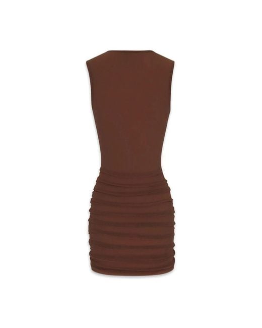 Saint Laurent Short Dresses in het Brown