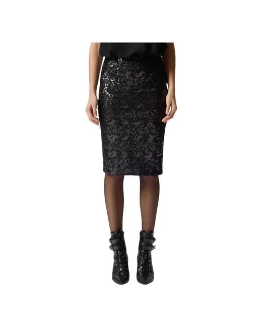Pinko Black Midi Skirts