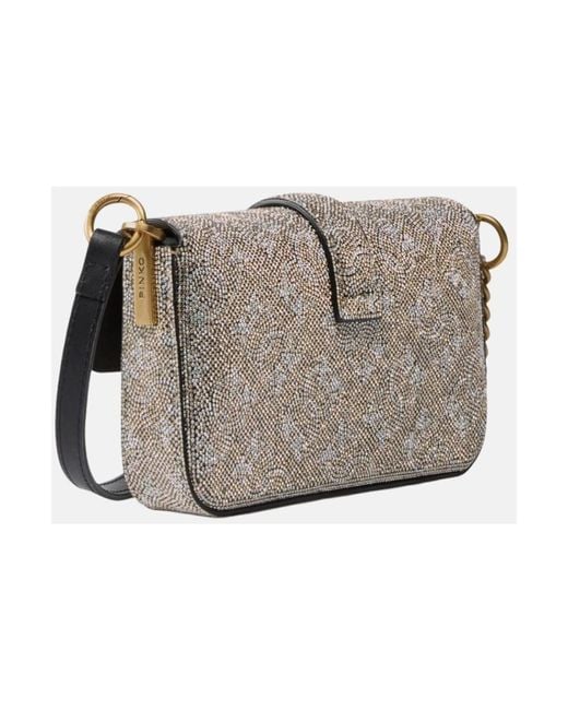 Pinko Natural Cross Body Bags