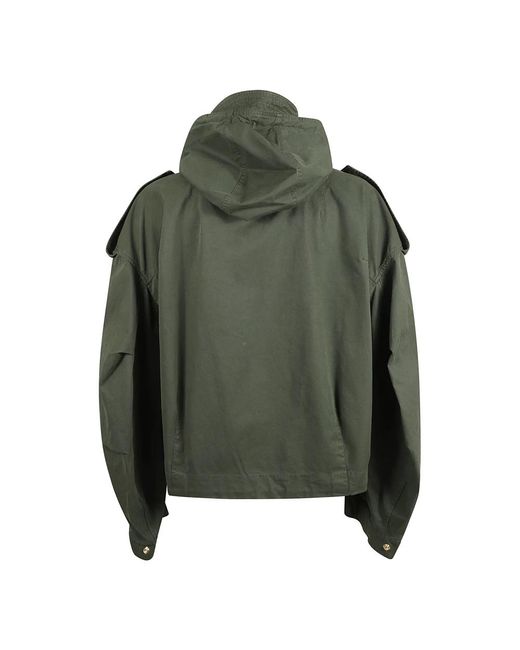 McQueen Green Winter Jackets for men
