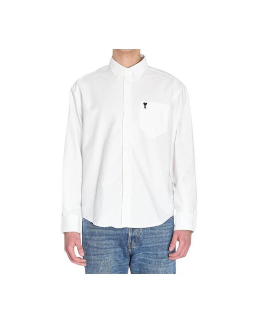 AMI White Casual Shirts for men