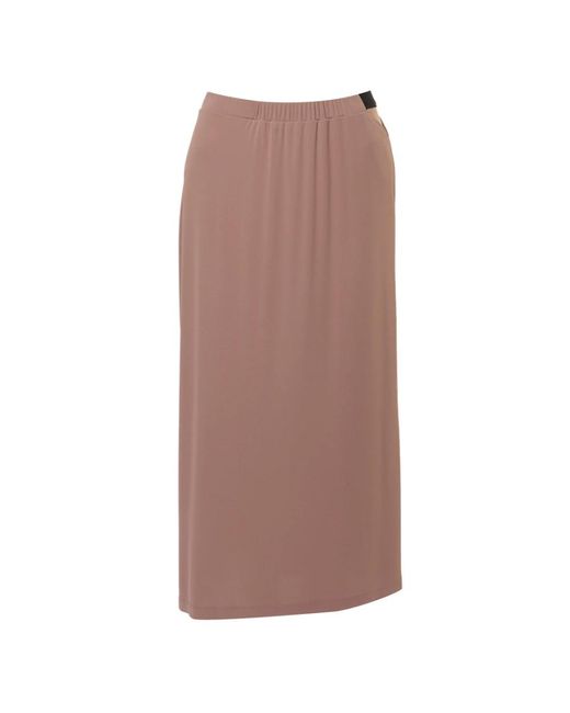 Skirts > midi skirts Erika Cavallini Semi Couture en coloris Brown