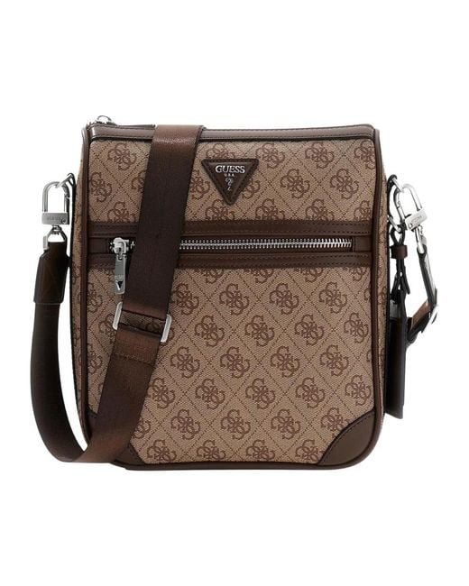 Guess Brown Cross Body Bags for men