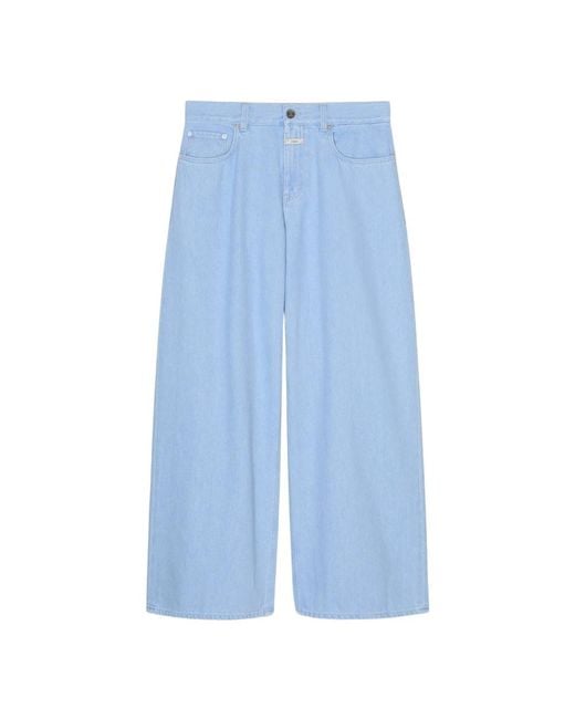 Wide Jeans Closed de color Blue