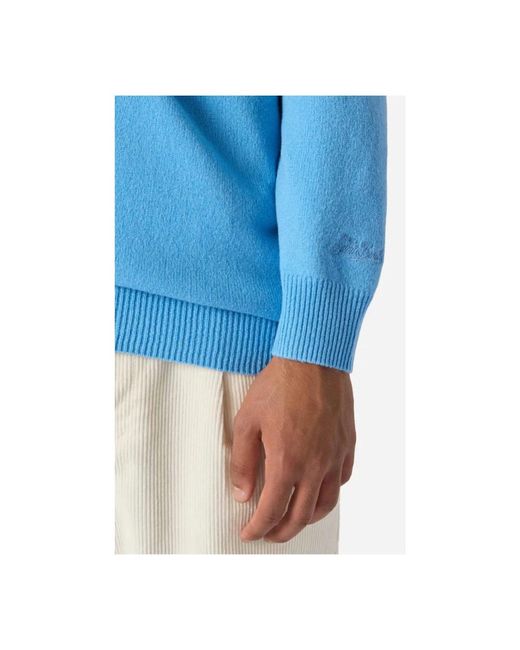 Mc2 Saint Barth Truien & Vesten ,Blauw Truien in het Blue voor heren