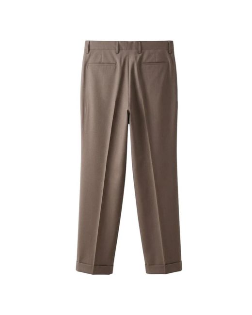 Costumein Brown Wide Trousers for men