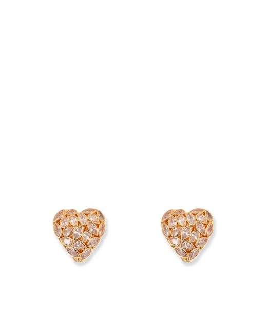 Self-Portrait Metallic Earrings