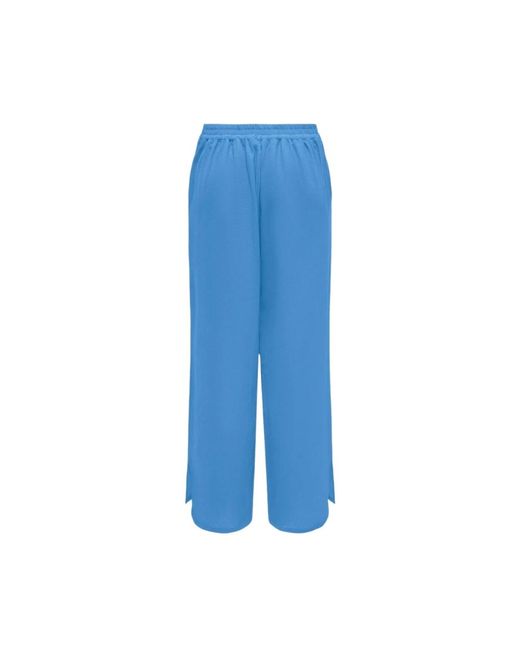 ONLY Blue Wide Trousers