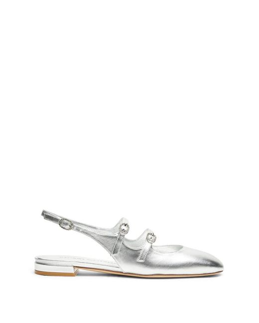 Stuart Weitzman Ballerinas in het White