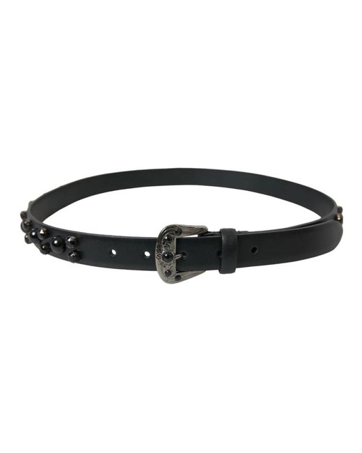 Belts Dolce & Gabbana de color Black