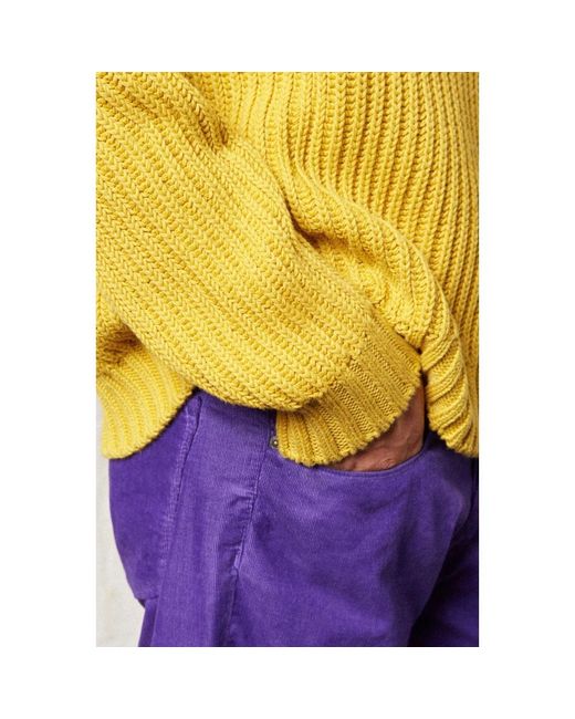 Knitwear > round-neck knitwear Massimo Alba pour homme en coloris Yellow