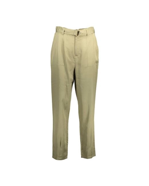 Kocca Green Slim-Fit Trousers