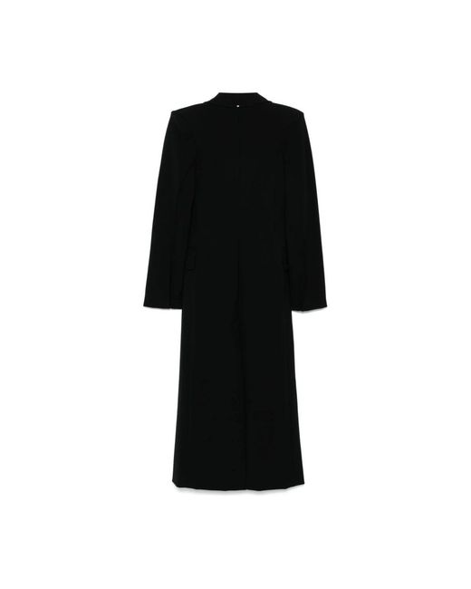 Sportmax Black Single-Breasted Coats