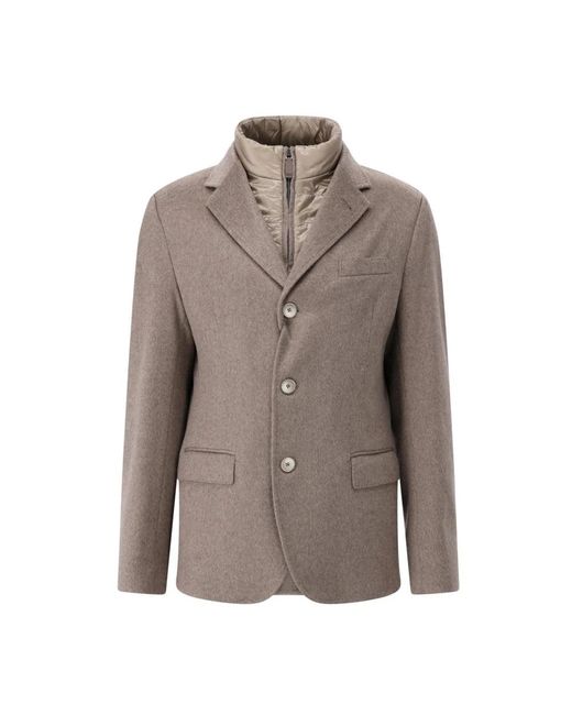 Herno Blazers in Grey for Men Lyst UK