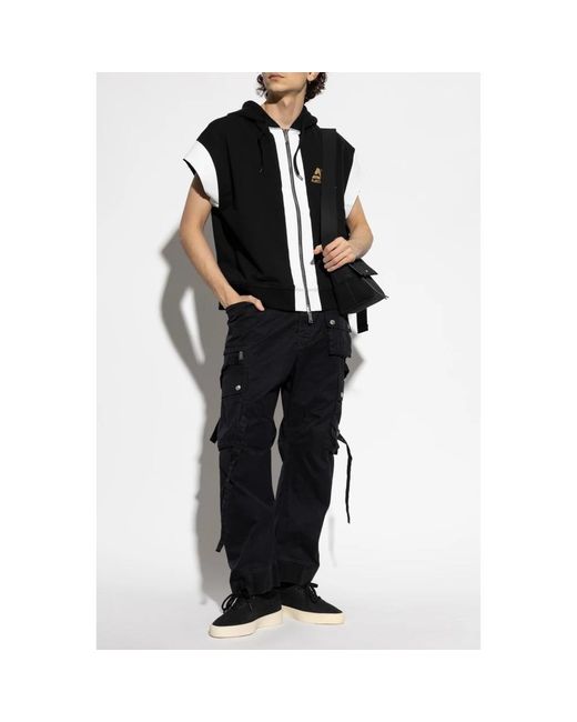 Zip-Throughs di DSquared² in Black da Uomo