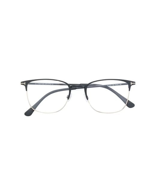 Tom Ford Metallic Ft5453 002 Optical Frame