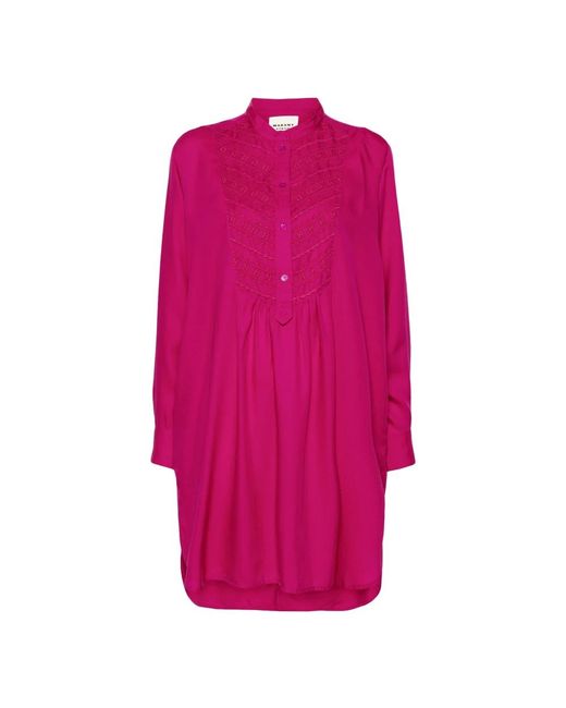 Short dresses Isabel Marant de color Pink