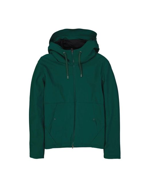 Herno Down Hooded Jacket in het Green voor heren