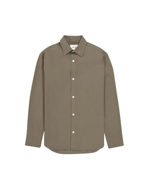 NN07 Green Casual Shirts for men