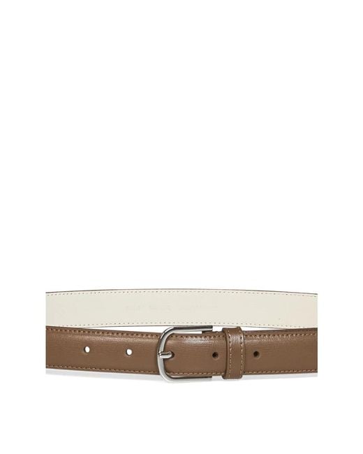 Totême Brown Dünner Ledergürtel