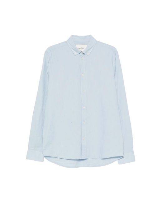 Les Deux Blue Casual Shirts for men