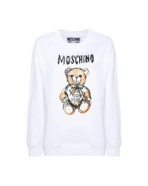Sweatshirts Moschino de color White