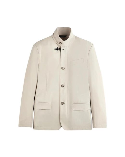 Fay White Light Jackets for men
