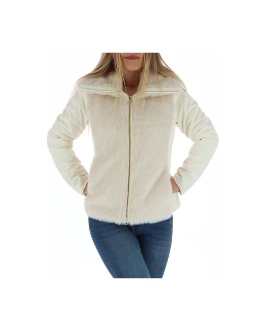 INVICTA WATCH Natural Luxuriöse Pelzjacke Mit Lederärmeln