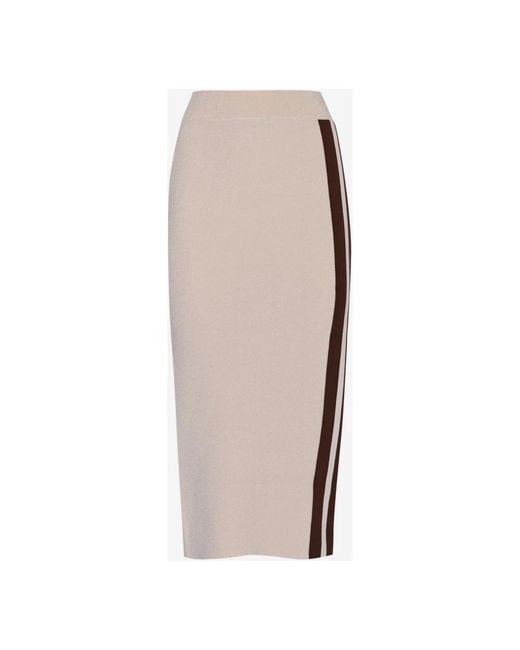 Pinko Natural Midi Skirts