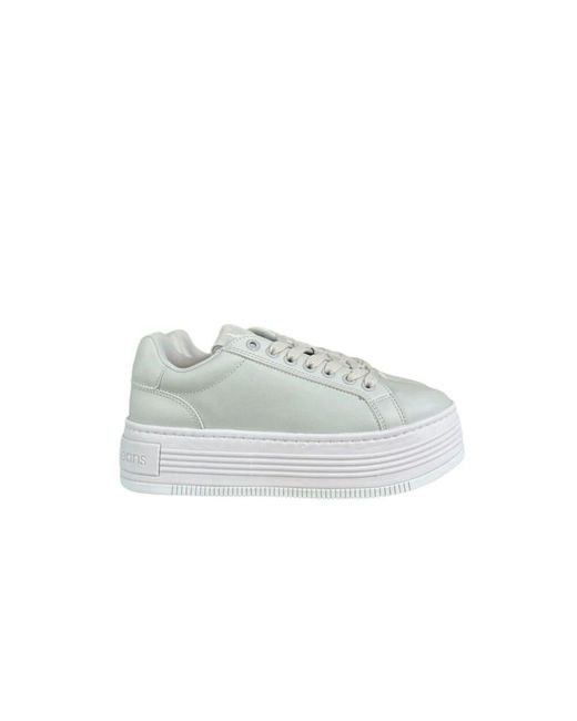 Calvin Klein White Lässige sneakers für den alltag