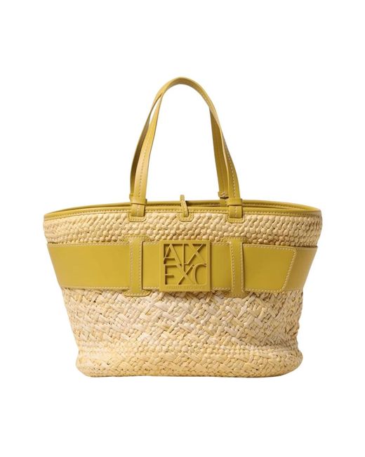 Tote Bags ARMANI EXCHANGE de color Metallic