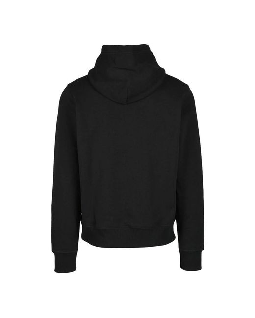 DIESEL Black Hoodies for men